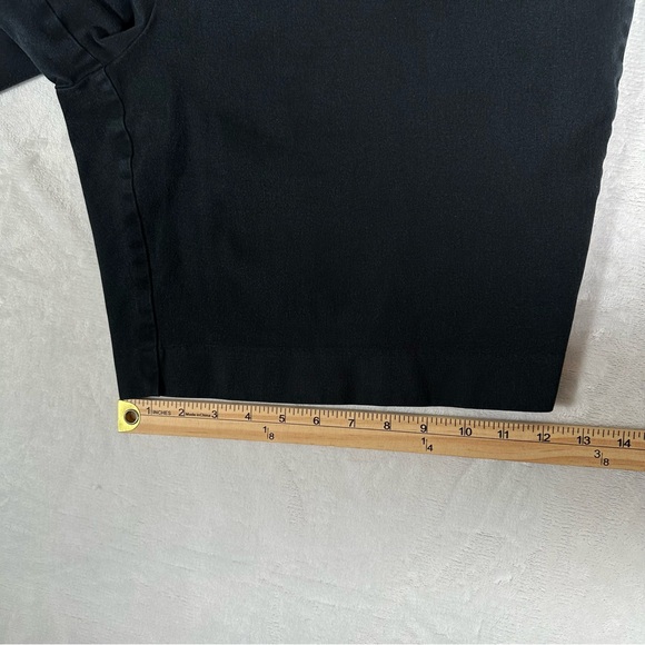 Lauren Ralph Lauren Shorts Women Size W22 Black Shlash Pockets 9" Bermuda RLL - Picture 6 of 12